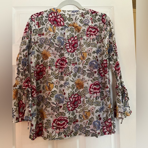 Loft/women’s blouse, size XS, bold colors - Picture 5 of 6